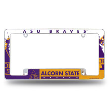 Rico Industries NCAA Alcorn State Braves 12" x 6" Chrome Auto Kentekenplaat Frame