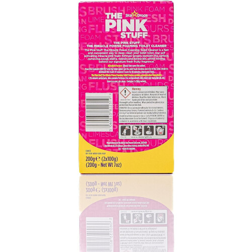 Καθαριστικό τουαλέτας με αφρό Pink Stuff2treatments 1
