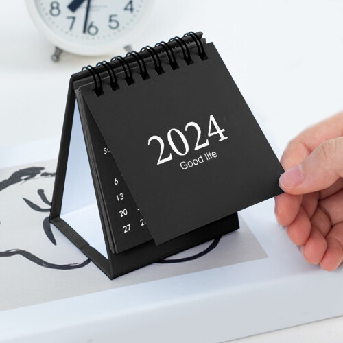 Skrivebordskalender2024–2025Stående, vendbar stil