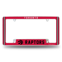 Rico Industries NBA Toronto Raptors Classic 12" x 6" Chrome Auto Nummerplaat Frame