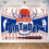 Baseball Birthday Banner Red Blue Striped 1 Piece 7
