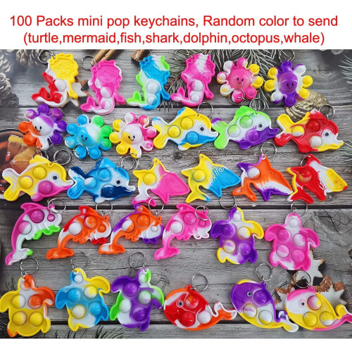 Ocean Animal Mini Fidgets Assorted 100 pcs 1