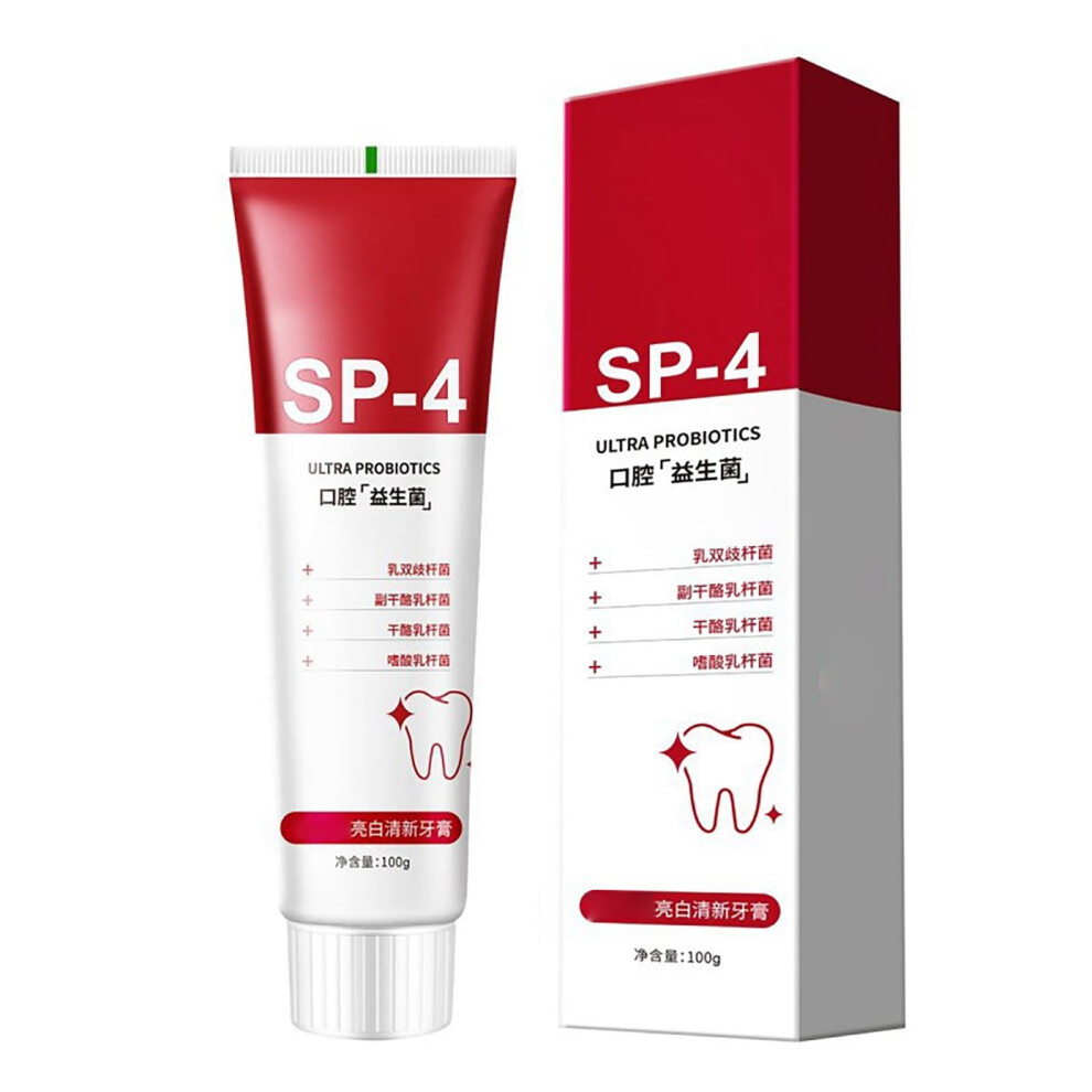 Probiotic Toothpaste for Stain Removal and Whitening 120g