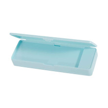 Ycolew plastic pencil box with snap closure, 30 cm