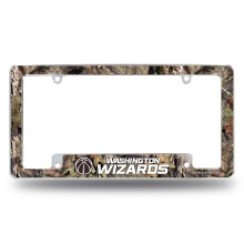 Rico Industries NBA Washington Wizards Mossy Oak 12" x 6" Chrome Auto Kentekenplaat Frame