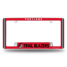 Rico Industries NBA Portland Trail Blazers Classic 12" x 6" Chrome Autolijst Frame
