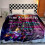 Manta de flanela com estampa de letras e borboletas, 127 x 152 cm (50 x 60 polegadas) 5