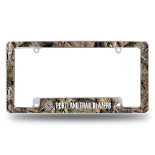 Rico Industries NBA Portland Trail Blazers 12" x 6" Chrome Auto Kentekenplaat Frame