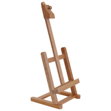 U.S. Art Supply 16" Mini H-Frame Tafelezel - Verstelbare Schilderstand voor Canvas tot 12"