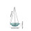 Függő madáretető szürke 1 darab 3