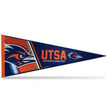 Rico Industries NCAA Texas-San Antonio Roadrunners 12" x 30" Soft Felt Pennant - Lätt att Hänga