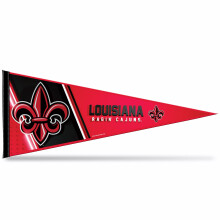 Rico Industries NCAA Louisiana-Lafayette Ragin Cajuns 12" x 30" Pennant - Lätt att hänga - Heminredning