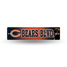Rico Industries NFL Chicago Bears 16-Inch Plastic Straatsbord Decoratie