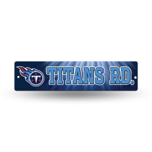 Rico Industries NFL Tennessee Titans 16-Inch Plastic Straatnaambord Decoratie