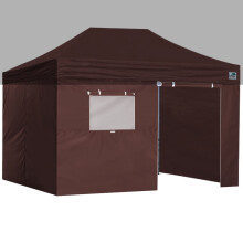 Eurmax USA Volledige Ritswanden voor 10 x 15 Pop Up Tent, Enclosure Zijwand Kit met Rolvenster en Deur