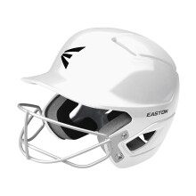 Easton | Casque de Batte ALPHA avec Masque | Softball Fastpitch | Grand/X-Large | Blanc