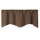 YOLOKE curtain valance brown extra wide short 1
