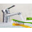 Rugkrabber met flexibele plastic handgreep, ergonomisch, geel 7