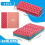 Camping Foam Pad Foldable Waterproof EVA Sit Mat 12 Pcs 2