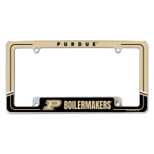 Rico Industries NCAA Purdue Boilermakers Twee-Ton 12" x 6" Chroom Auto Kentekenplaathouder