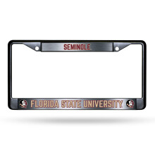 Florida State University NCAA ACC Premium Zinc Alloy Nummerplaat Frame - 2 Bevestigingsgaten - Teamkleuren