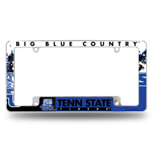 Rico Industries NCAA Tennessee State Tigers 12" x 6" Chrome Auto Kentekenplaathouder