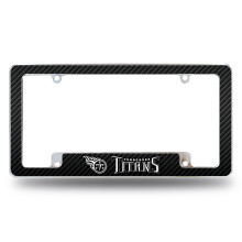 Rico Industries NFL Tennessee Titans Zwart 12" x 6" Chrome Auto Kentekenplaat Frame