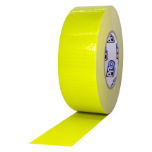 ProTapes Pro Duct 139 Cinta de Tela Especial Fluorescente, 60 yds x 2" Ancho, Amarillo Fluorescente (Pack de 1)