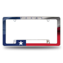 Rico Industries Texas Vlag Auto Kentekenplaat Frame voor Auto/Vrachtwagen/SUV (12" x 6")