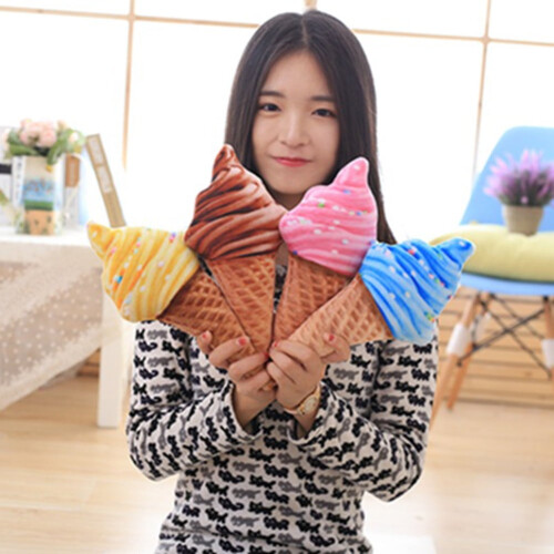 Ice Cream Doll Plush Toy 3D Simulation 1pc 2