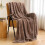 Κουβέρτα Flannel Fleece με ρίγες από μικροΐνες 50x60 ίντσες 8