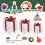 Lighted Gift Boxes Set of 3 with 50 Warm White Lights 6