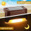 ZOELNIC solar deck lights outdoor LED warm white 8 pcs 6