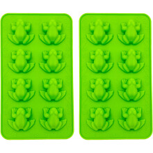 Dreidel Company Frozen Frogs Silicone Mold, Candy Chocolate Frog Molds voor Verjaardag, Feest, Taart Decoratie, Pasen