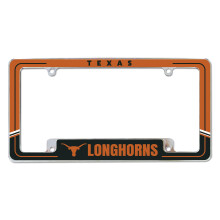 Rico Industries NCAA Texas Longhorns Twee-Toon 12" x 6" Chrome Auto Kentekenplaat Frame