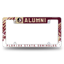 Rico Industries NCAA Florida State Seminoles Alumni 12" x 6" Chroom Autolijst Frame