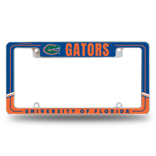 Rico Industries NCAA Florida Gators 12" x 6" Chrome Auto Kentekenplaatframe voor Auto/Vrachtwagen/SUV