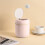 Desktop rubbish bin with lid 10L for home office dorm 1