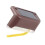 Solar LED-terrasverlichting, bruine behuizing, witte LED's, 6 stuks 8