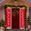Christmas plaid sign set red black 3 pieces 4