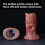 Halloween ghost night light waterproof dimmable candle set 7