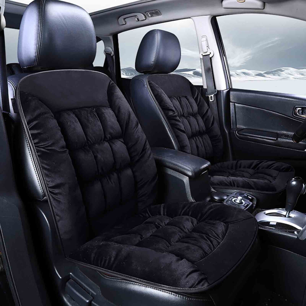 Yoloke Universal Plush Car Seat Covers Faux Fur Front 969218961520