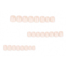 Ycandiee Short Square Press-On Nails Glossy