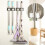 Wall Mounted Mop Organizer Holder for Cleaning Tools 1