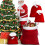 Christmas red drawstring Santa bag 2024 4
