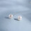 Pendientes de perlas de plata de ley 925 para mujer 7