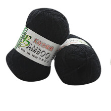 Bamboo Cotton Crochet Yarn Fingering Weight 50g