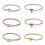 S925 Sterling Silver Asymmetrical Butterfly Bracelet 8