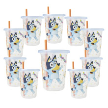 Die ersten Jahre Take & Toss Toy Story Trinkbecher - Auslaufsichere Sippy Cups mit Schraubdeckeln und Strohhalmen