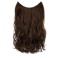 Women's Long Curly Wig Natural One-Piece Hairpiece